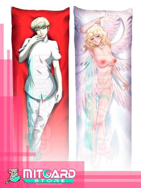 DEVILMAN CRYBABY Ryo Asuka & Satan Body pillow case dakimakura - 4